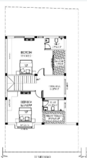 nammazhvar thottam Floor Plan First Floor Plan