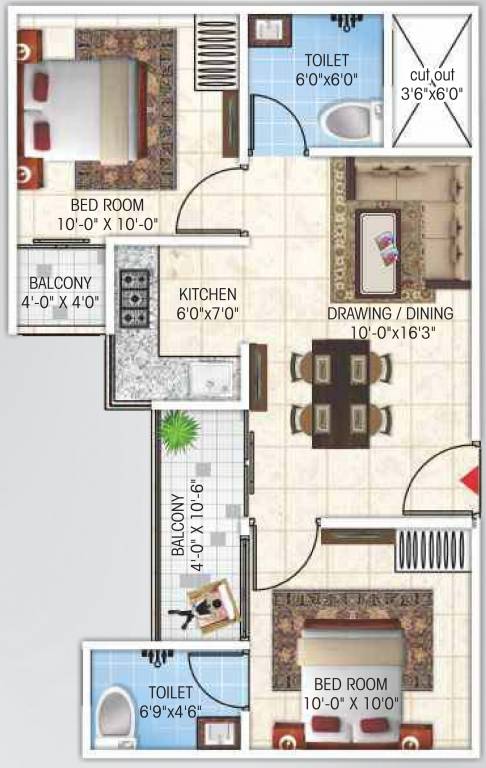 Floor Plan gokul vatika Floor Plan Floor Plan