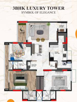  db-city-gwalior-c-block Floor Plan Floor Plan