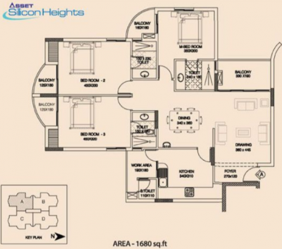  silicon-heights Floor Plan Floor Plan