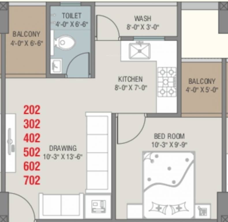 Floor Plan aaryaa heights Floor Plan Floor Plan