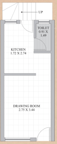  meera 44 residency Floor Plan Ground Floor Plan