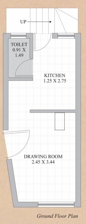  meera 44 residency Floor Plan Ground Floor Plan