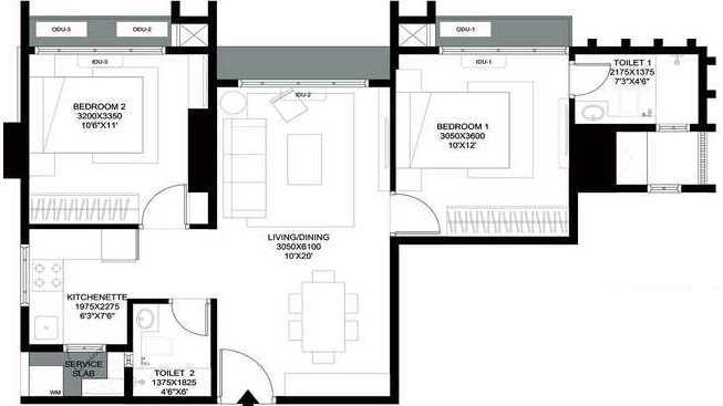  midtown bay Floor Plan Floor Plan