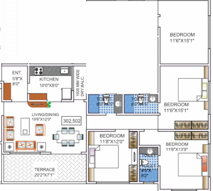  la ventana phase 2 Floor Plan Floor Plan