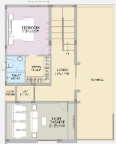  county-villa-1-to-171-phase-2 Floor Plan Second Floor Plan