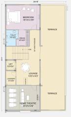  county-villa-1-to-171-phase-2 Floor Plan Terrace Floor Plan