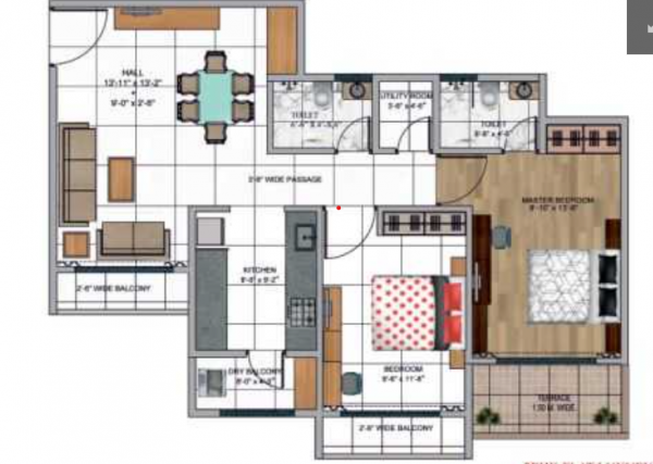  paradise-phase-1 Floor Plan Floor Plan