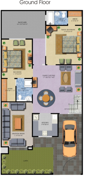  balwant enclave Floor Plan Ground Floor Plan