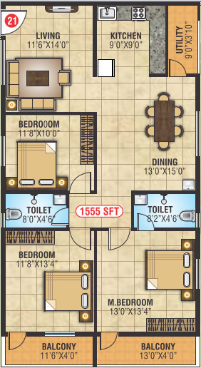  lakven gardenia Floor Plan Floor Plan