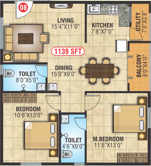  lakven gardenia Floor Plan Floor Plan
