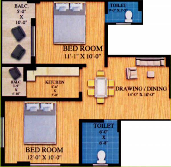 Floor Plan haripriya-apartment Floor Plan Floor Plan