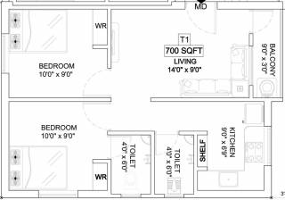  green-garden Floor Plan Floor Plan