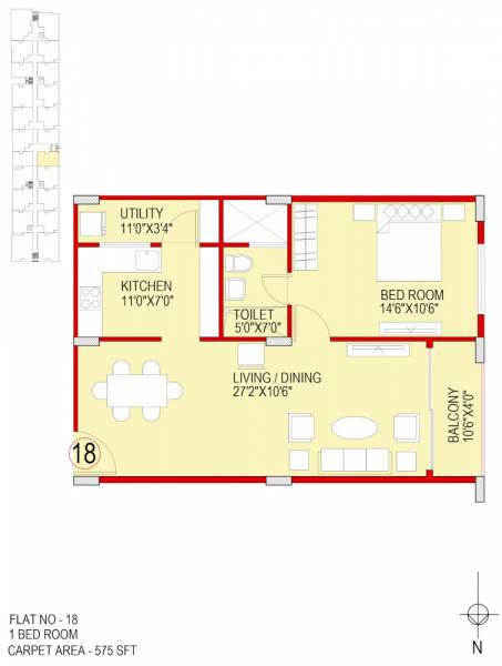  a-n-reddy-apartment Floor Plan Floor Plan