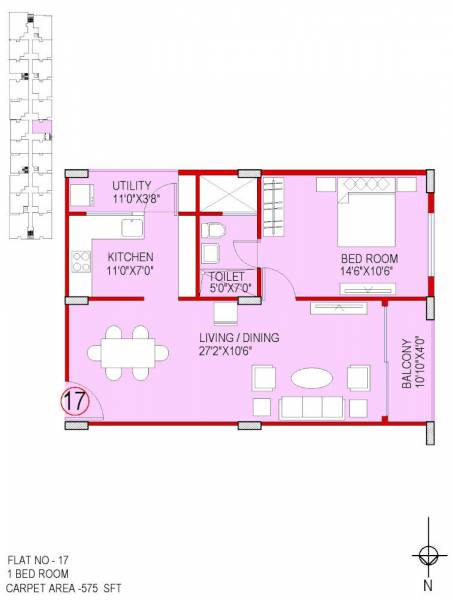  a-n-reddy-apartment Floor Plan Floor Plan