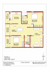 Floor Plan  a-n-reddy-apartment Floor Plan Floor Plan