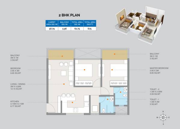  newton-homes-hadapsar-phase-ii Floor Plan Floor Plan