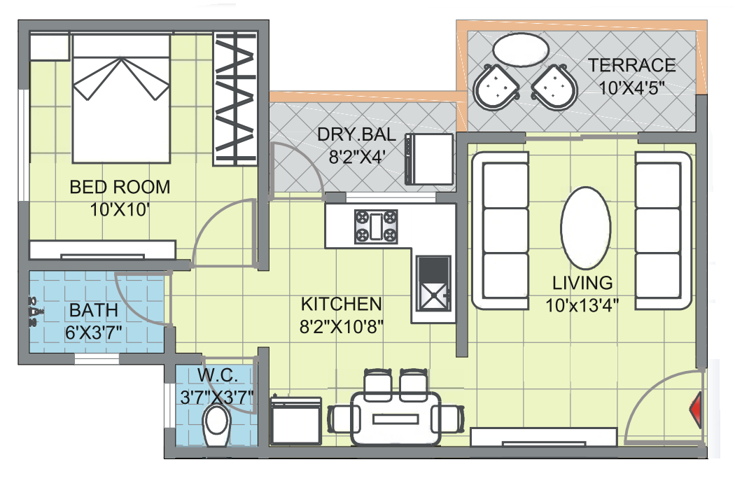  aarambh residency Floor Plan Floor Plan