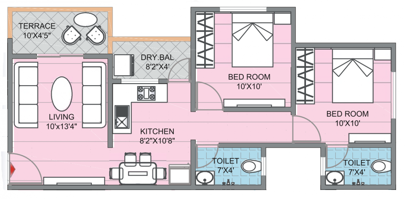  aarambh residency Floor Plan Floor Plan