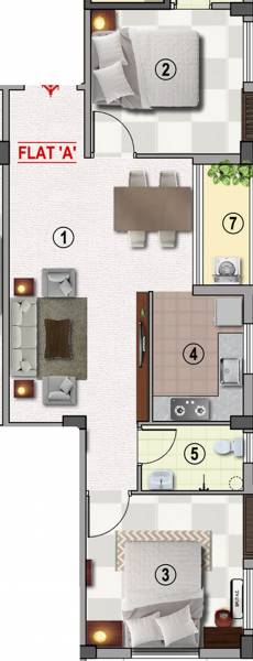  anjali-apartment Floor Plan Floor Plan