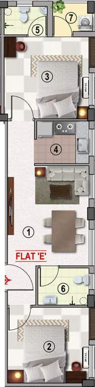  anjali apartment Floor Plan Floor Plan