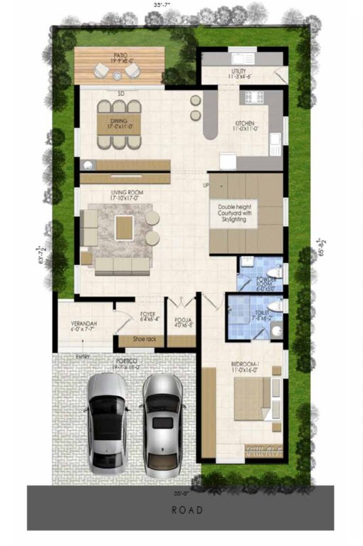 amara Floor Plan Ground Floor Plan