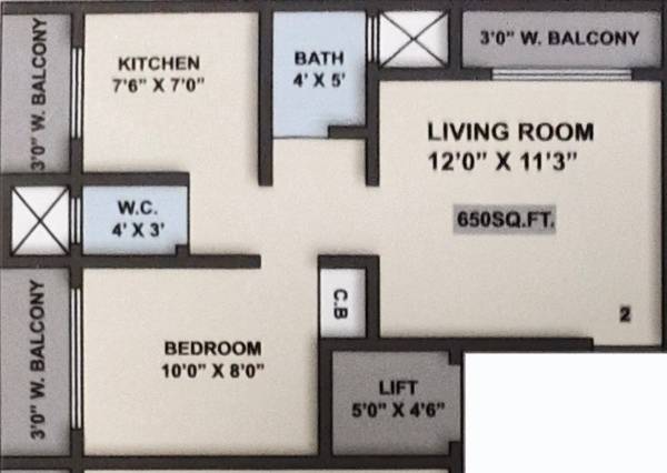  gurukrupa-meet-height Floor Plan Floor Plan