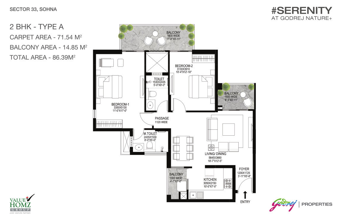  serenity sohna Floor Plan Floor Plan