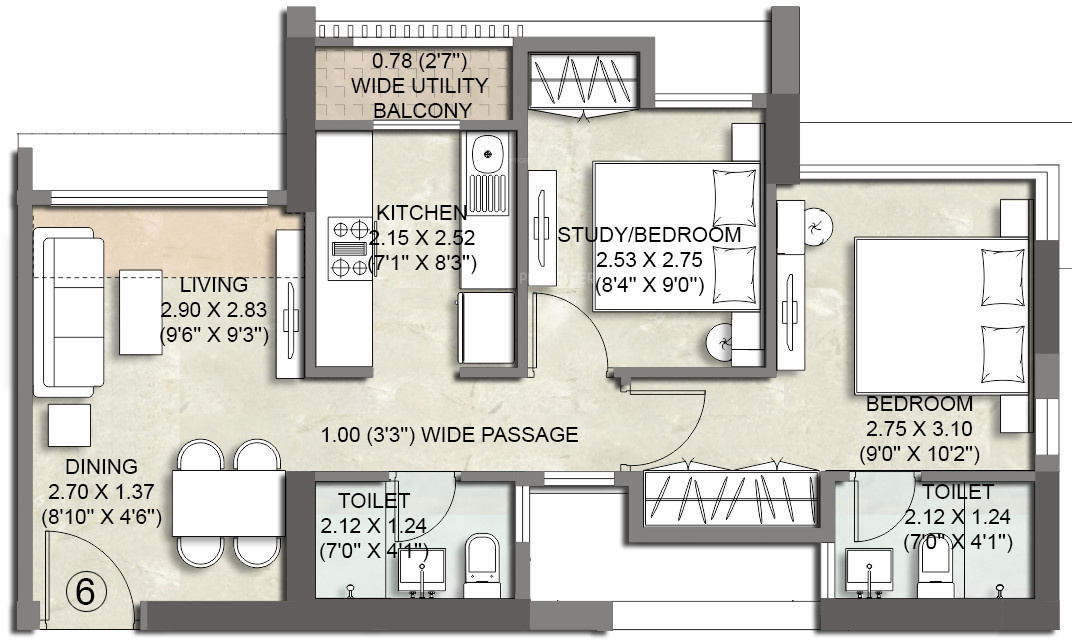  paramount Floor Plan Floor Plan