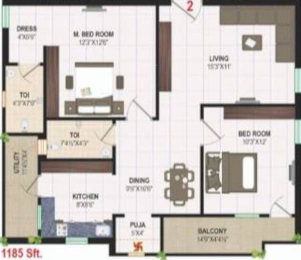  gayatri Floor Plan Floor Plan
