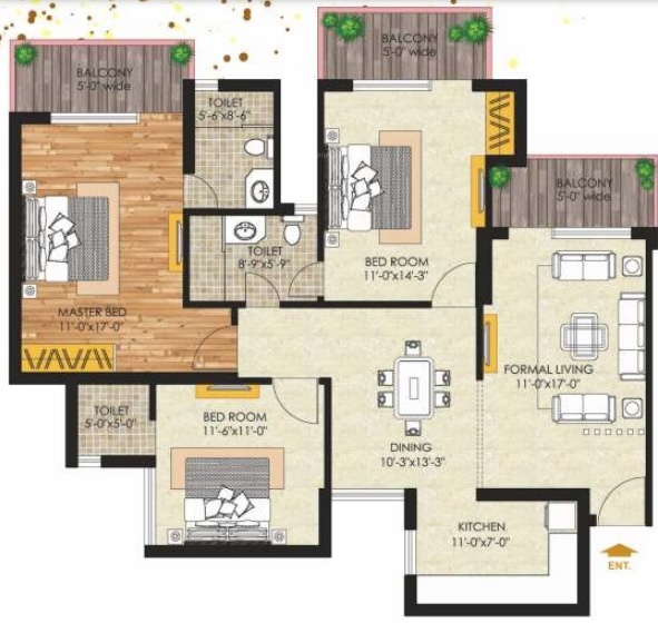 inaaya-royal-heights Floor Plan Floor Plan