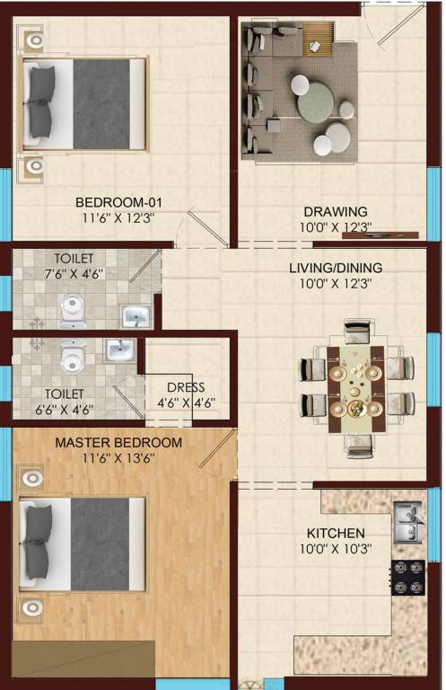 sri meru Floor Plan Floor Plan