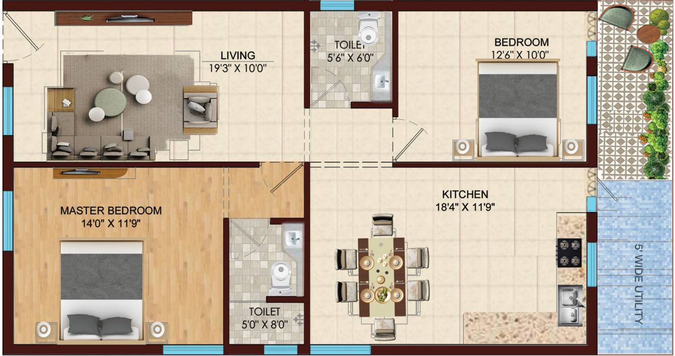  sri meru Floor Plan Floor Plan
