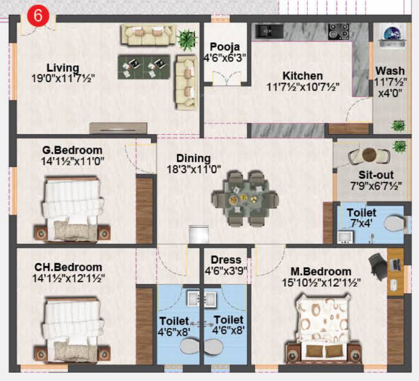  elite Floor Plan Floor Plan