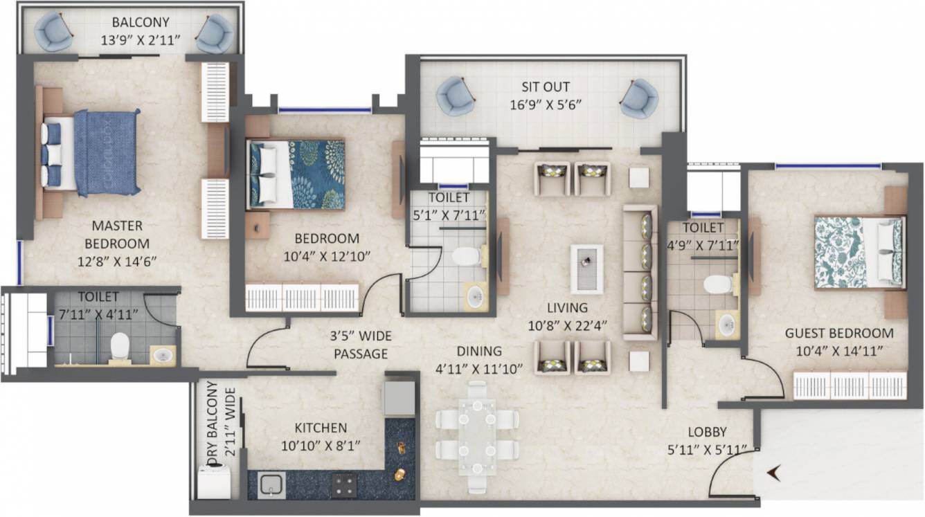  estia phase ii Floor Plan Floor Plan