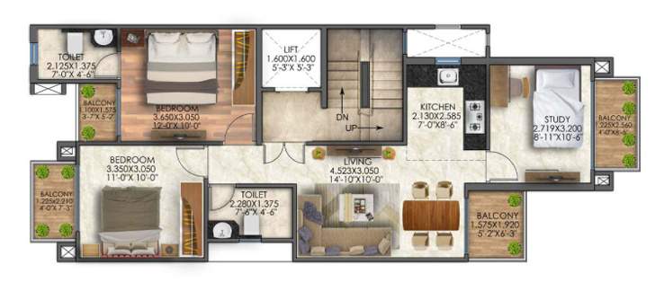  city 81 Floor Plan Floor Plan