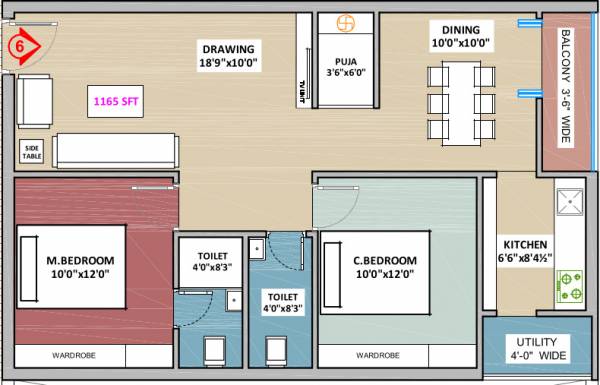  heights-4 Floor Plan Floor Plan