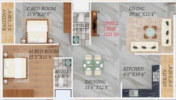  lakshmi-sapphire Floor Plan Floor Plan