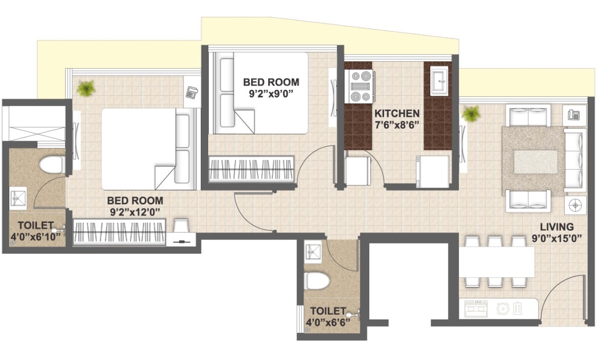  monte verita north annexe Floor Plan Floor Plan