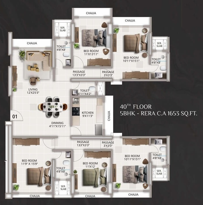  riddhi siddhi apartments chs Floor Plan Floor Plan