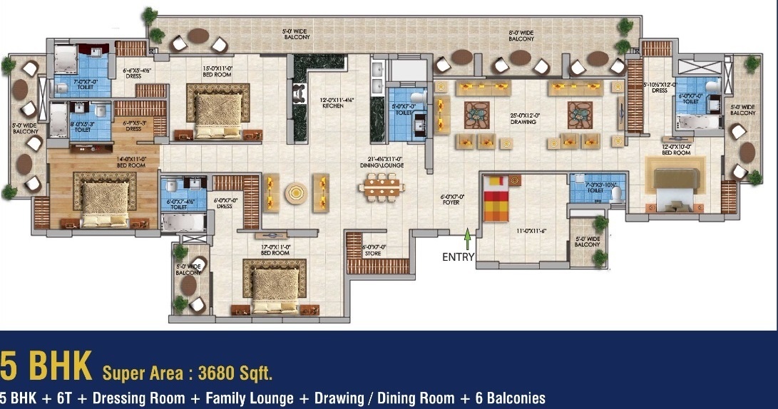 sky villas Floor Plan Floor Plan