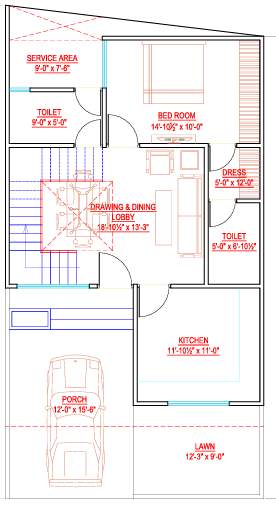  grand homes villas Floor Plan Ground Floor Plan