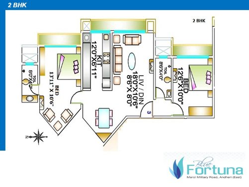  blue fortuna phase ii Floor Plan Floor Plan
