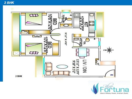  blue fortuna phase ii Floor Plan Floor Plan