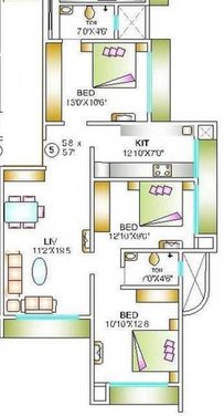  blue fortuna phase ii Floor Plan Floor Plan