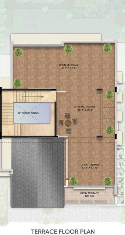 symphony of orchards Floor Plan Terrace Floor Plan