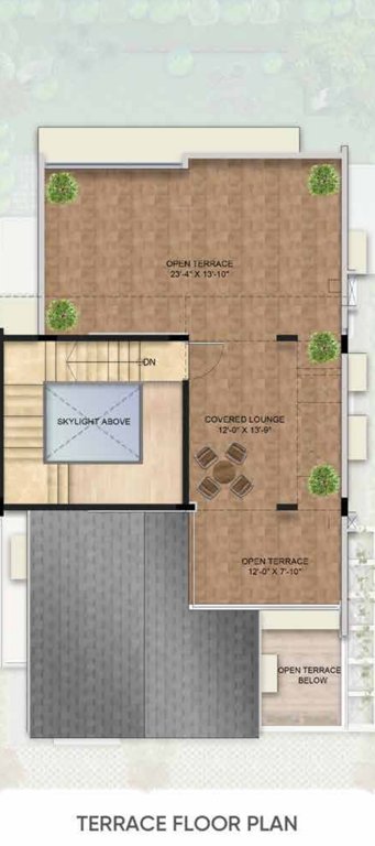 symphony of orchards Floor Plan Terrace Floor Plan