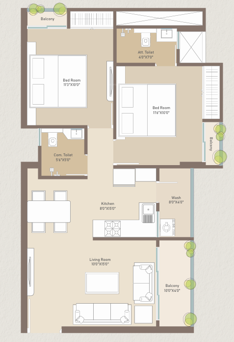  arika Floor Plan Floor Plan