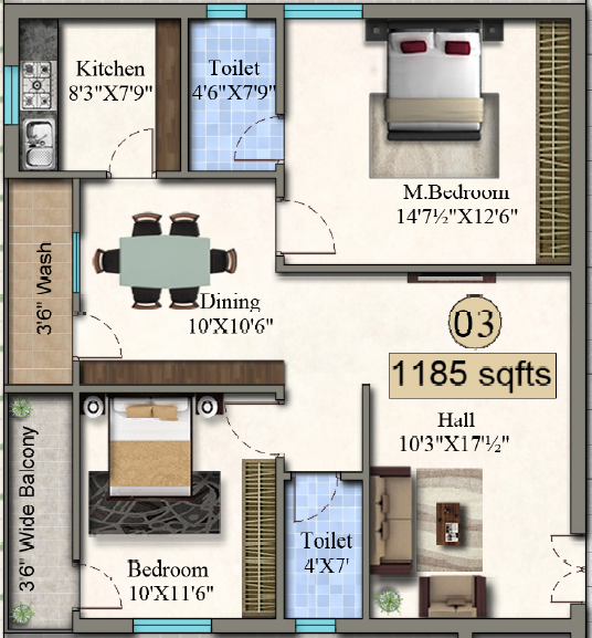  indraprastha-residency Floor Plan Floor Plan