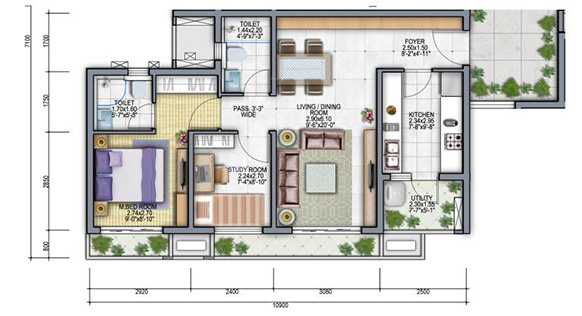  risland-the-icon Floor Plan Floor Plan